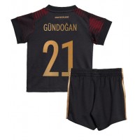 Germany Ilkay Gundogan #21 Replica Away Minikit World Cup 2022 Short Sleeve (+ pants)